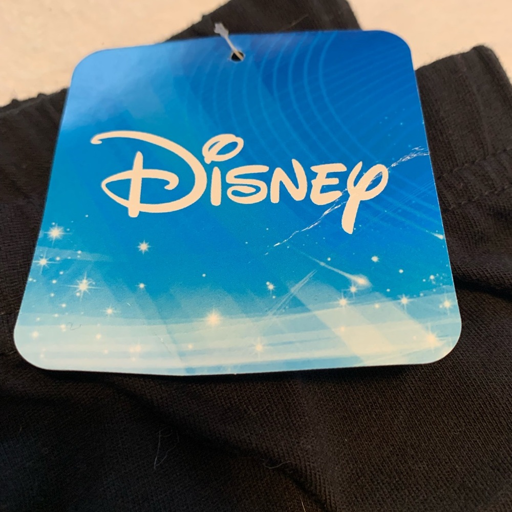 DISNEY ladies size 3X black 60% cotton 40% poly lounge pants NWT - Picture 2 of 9